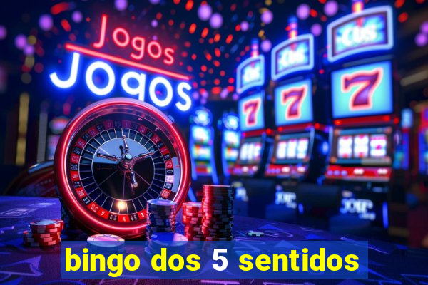 bingo dos 5 sentidos